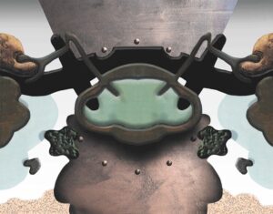 "Alien", digigrafi, 1999, 19 x 24 cm. Upplaga: 75 ex.