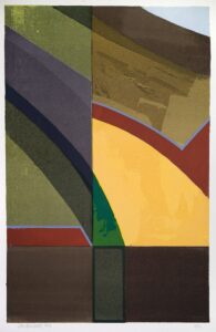 "Serico II", serigrafi, 1992, 43 x 28 cm ca, upplaga: 21 ex