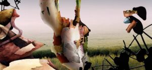 "Gräns", digigrafi, 2003, 13 x 28 cm. Upplaga: 50 ex.