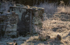 "Ruiner-Vinterljus", fotografi, © Jan Peter Dahlqvist, 2024