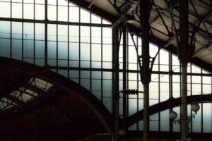 "Rossio tågstation, Lissabon, Portugal", fotografi, © Jan Peter Dahlqvist, 2024