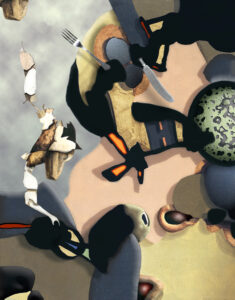 "Aptit", digigrafi, Jan Peter Dahlqvist, 1999, 40 x 32 cm, 75 ex.