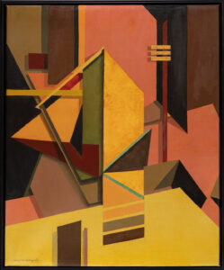 Jan Peter Dahlqvist, "Aurum I", opd, 60 x 50 cm, 2022.