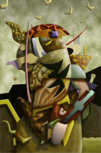 "Bepansrad", digigrafi, 1999, 32 x 21 cm, upplaga: 75 ex. © Jan Peter Dahlqvist, 2024