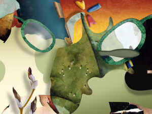 "Blickpunkter" digigrafi, 24 x 18, 2003, 25 ex. © Jan Peter Dahlqvist, 2024