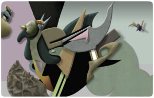 "Flygfärdig", digigrafi, 2000, 24,5 x 38.8 cm, 75 ex. © Jan Peter Dahlqvist, 2024