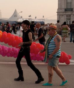 "Prideparad, Lissabon", fotografi, © Jan Peter Dahlqvist, 2024