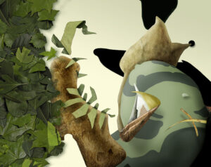 "Längtan", digigrafi, 28 x 35 cm, 2001, © Jan Peter Dahlqvist, 2024