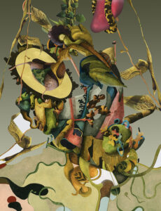 "Överväxt", digigrafi, 39 x 30 cm, 2014, 60 ex. © Jan Peter Dahlqvist, 2024