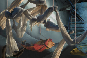 "Plastic Ocean", digigrafi. 50 x 35 cm, 2019 © Jan Peter Dahlqvist, 2024