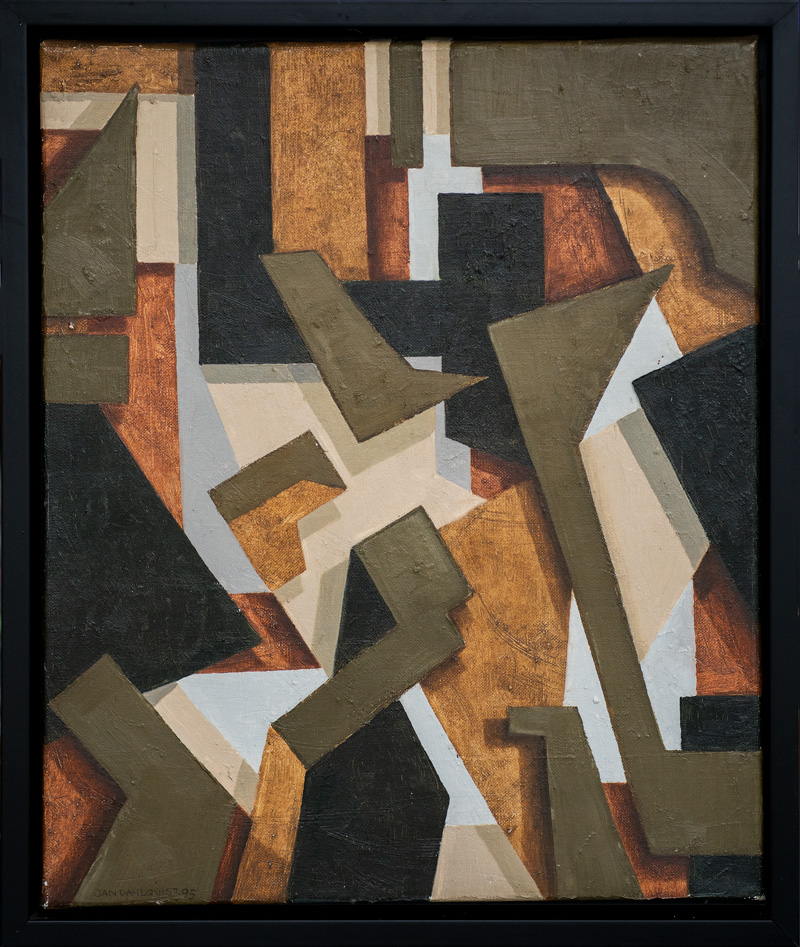 "Genomtränglig", opd, 42 x 35 cm, 1995