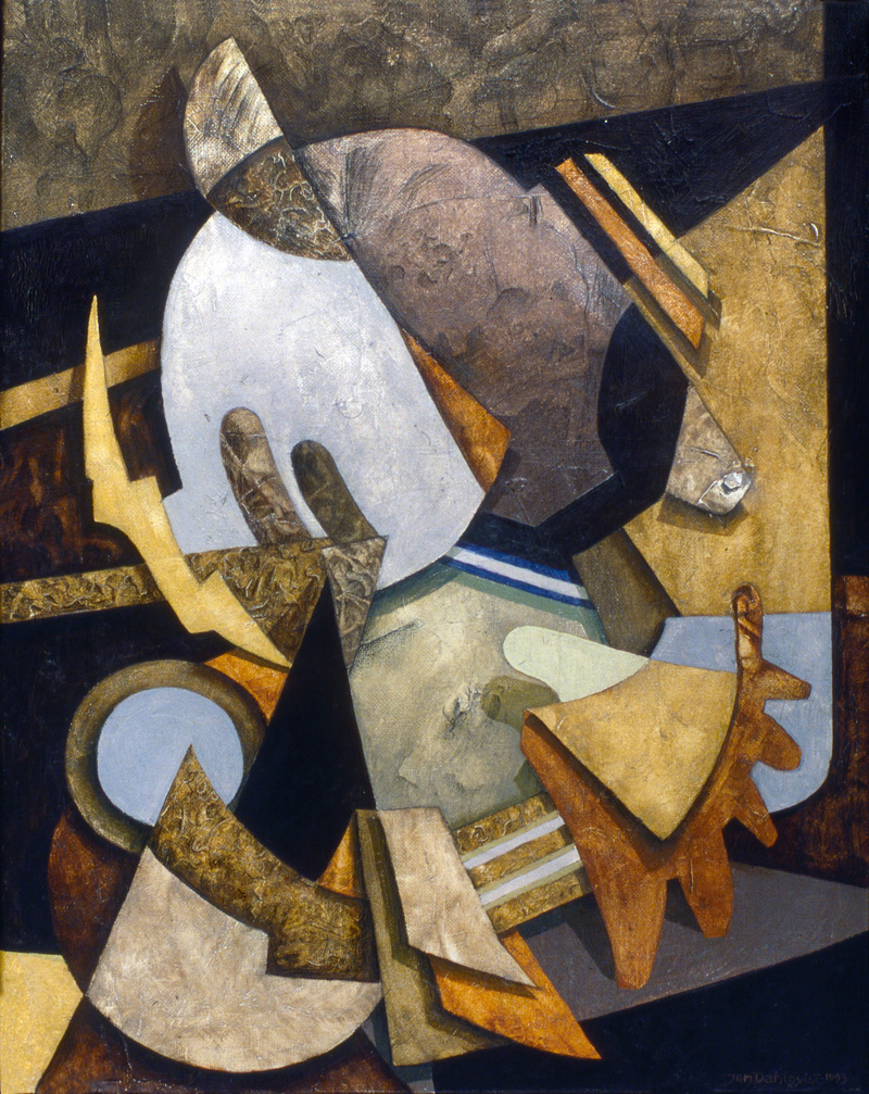 "Perpetuum", olja, 1993, 50,5 x 40 cm