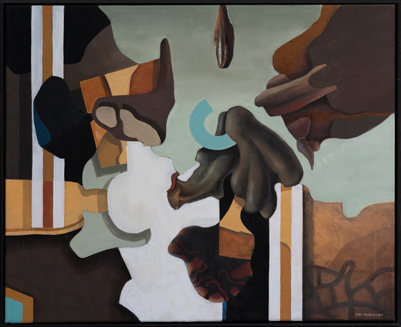 "Plockare", olja på duk, 1999, 70 x 85 cm